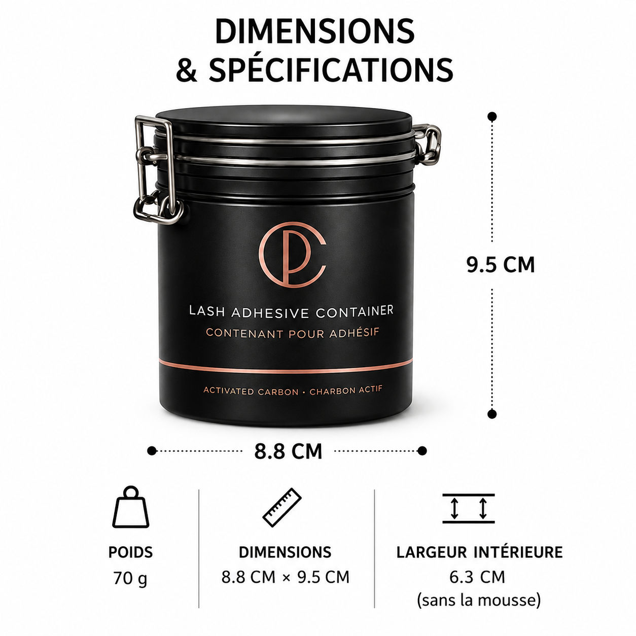 Contenant pour colle