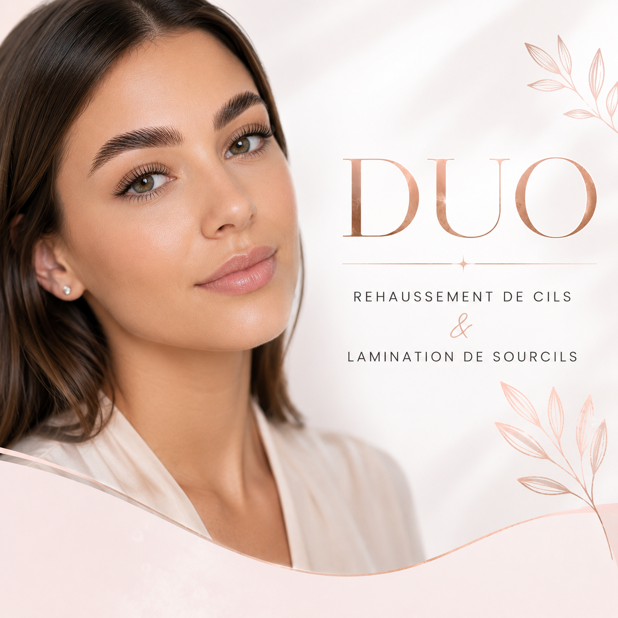 Duo Rehaussement de cils et Lamination de sourcils en ligne