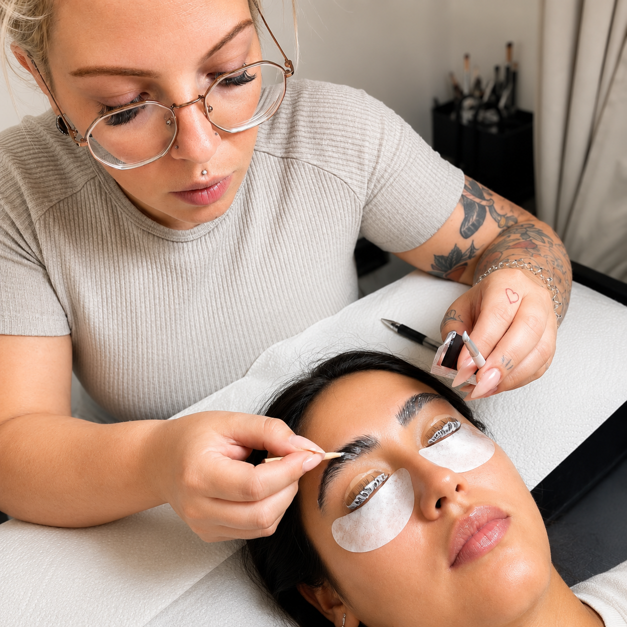 Duo Rehaussement de cils et Lamination de sourcils en ligne