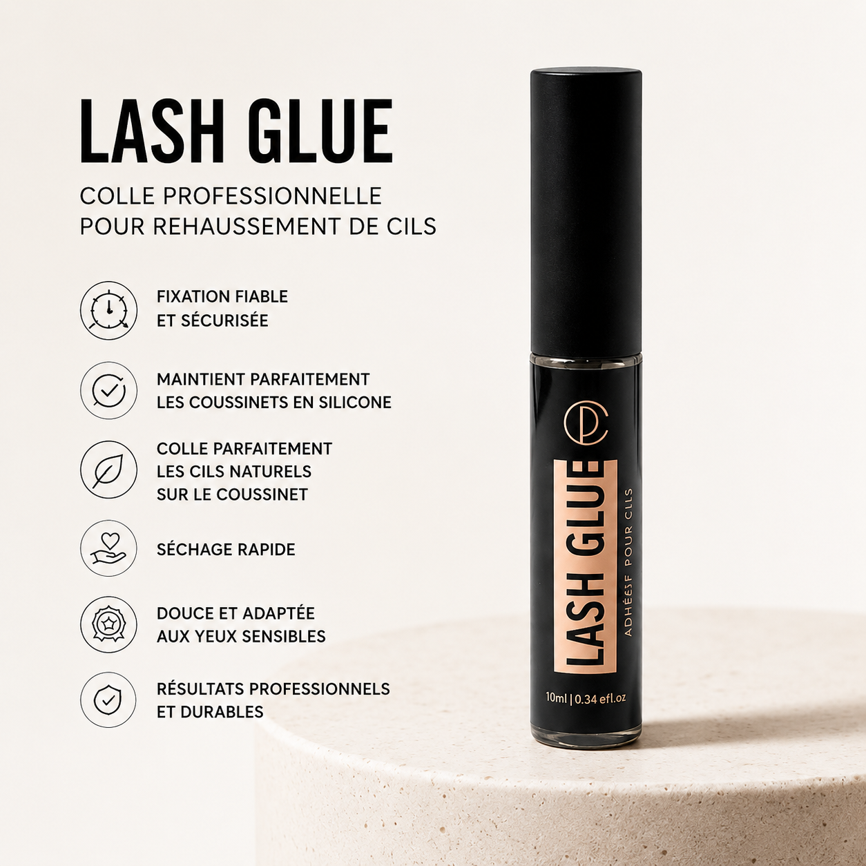 colle pour rehaussement
